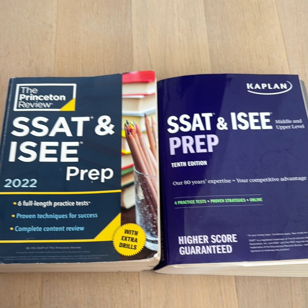 Kaplan and Princeton Review SSAT & ISEE Prep Guide